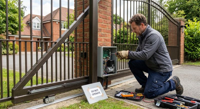 Gate Post Repair Service